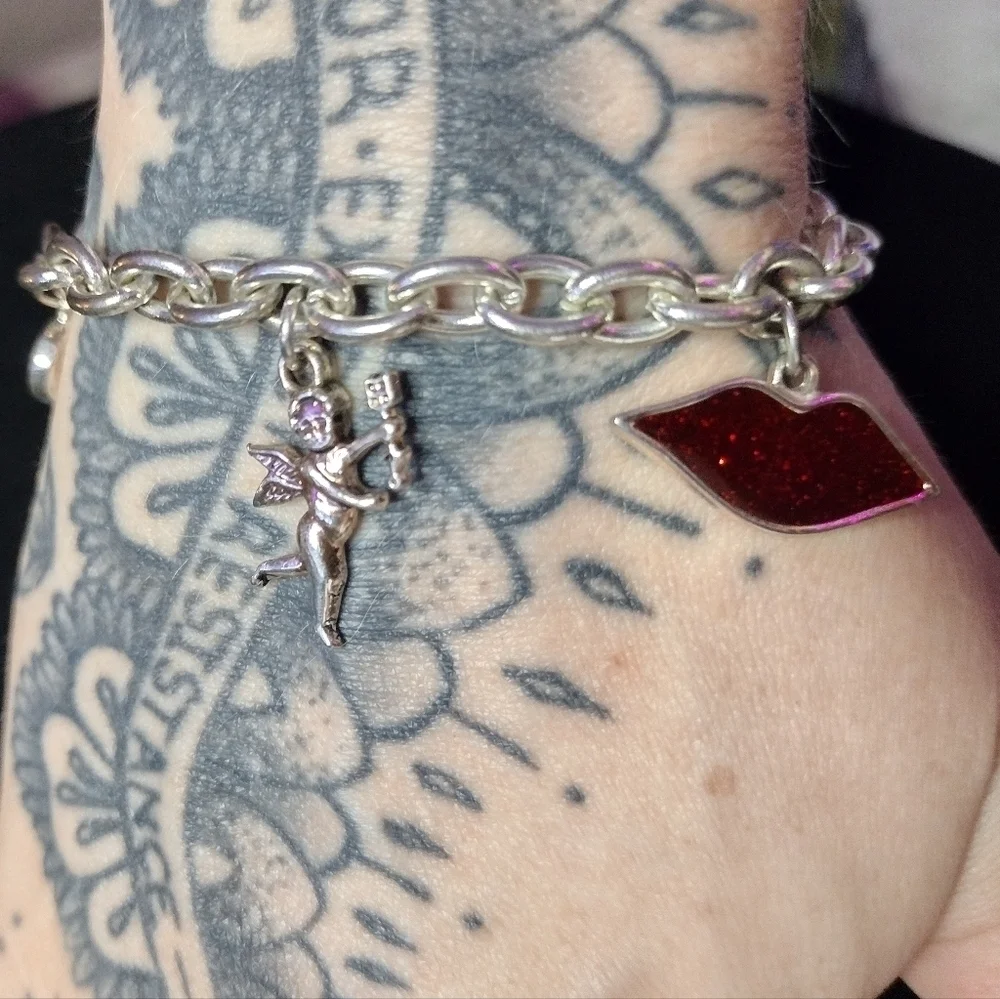 Silver Charm Bracelet
